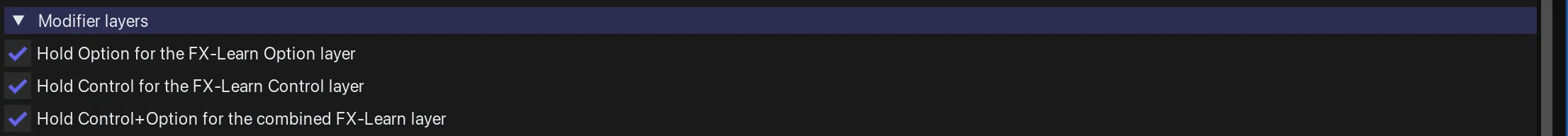 FX Learn → Modifier layers